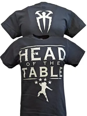 Roman Reigns Head Of The Table Mens Black T-shirt • $32.99