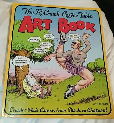 Vintage Cartoon History: The R. Crumb Coffee Table Art Book PB 1998 Underground • $49.50