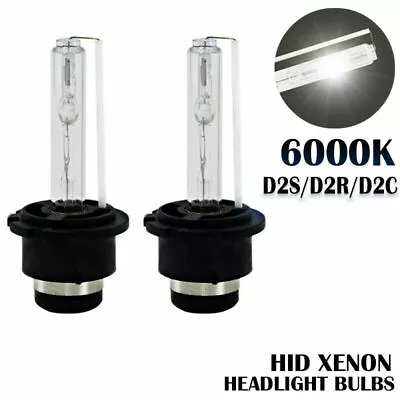 Set Of 2 6000K D2S D2R D2C HID Xenon Bulbs Factory Headlight HID Replacement • $10.98