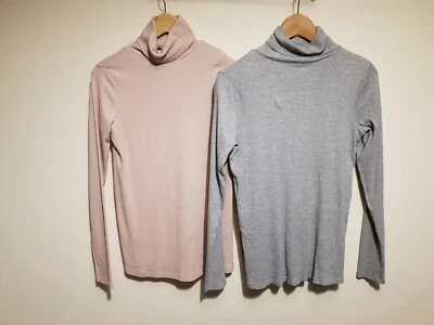 £11 • Buy New Look Maternity Size 12 Long Sleeve Hight Neck Ribbed Top Bundle (2 Items)