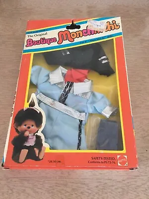 Monchhichi Boutique Cowboy Outfit Vintage  NEW IN BOX • $15