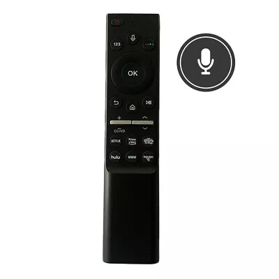 Voice Remote Control Fit For Samsung 2021 CRYSTAL UHD 4K Smart QLED LED TV • $40.90