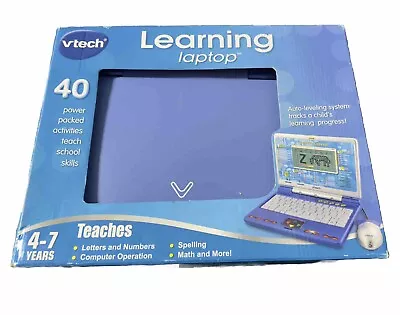 Vtech Learning Laptop 4-7 Years 40 Activities Ethernet Kids Children Development • $59.99