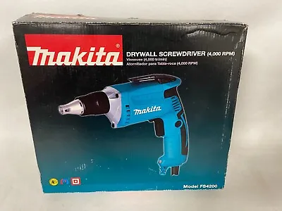 NEW - Makita FS4200 Drywall Screwdriver 4000 RPM Corded Electric Screw Gun • $99.99