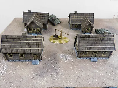 28mm Painted Russian Village/House Set Suitable For WW2 Bolt Action / Napoleonic • £95