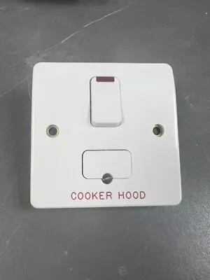 £3 • Buy MK Switched Connection Unit C/W Neon 13a - K1060 - Cooker Head 