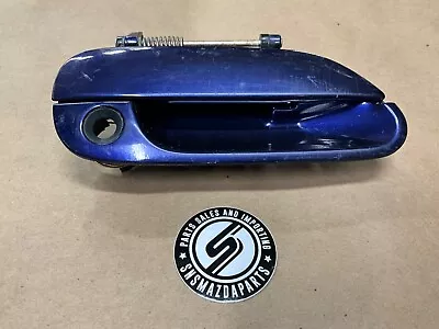 Mazda Miata NB 99-05 OEM Right Passenger Outside Door Handle Strato Blue #1 • $44.50