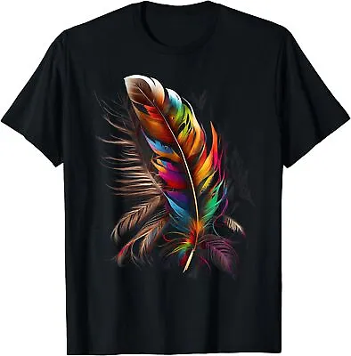 NEW LIMITED Feather Southwest Native American Indian Tribal T-Shirt MADE IN USA • $21.61