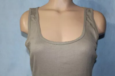 NEW Mossimo Womans Olive Green Ribbed Tank Top 2X   XX-Large See Measurements* • $8.95