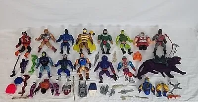 Lot Of Vintage 1980's He Man -Masters Of The Universe - Action Figures MOTU • $140