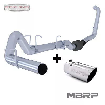 Mbrp 5  Aluminized Exhaust 03-07 Ford Powerstroke Diesel 6.0l W/o Muffler W Tip • $609.98