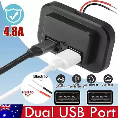 Car Dual USB 12V-24V Charger Quick Charge PD QC 3.0 Socket Power Outlet Type C • $11.45