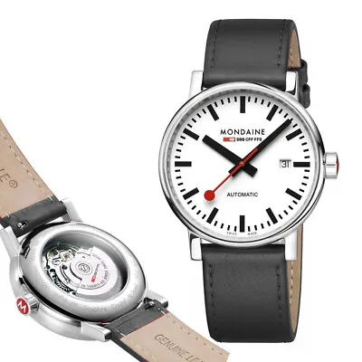 Mondaine Men's Wristwatch MSE.40610.LB EVO2 Automatic 1 9/16in Sapphire Glass • $647.04