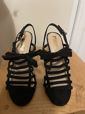 Miss Selfridge Strappy Herled Shoes Size 3 • £15