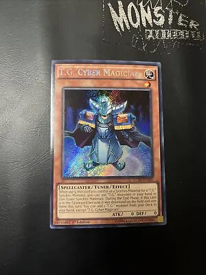 Yugioh T.g. Cyber Magician Secret Rare Lc5d-en205 1st Edition  • $7.41