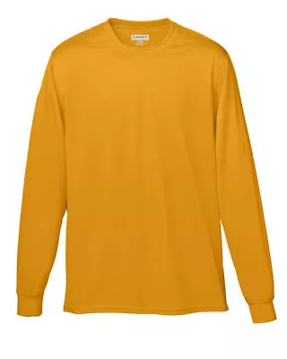 Augusta Sportswear 788 Adult Unisex Wicking Long-Sleeve T-Shirt • $13.39