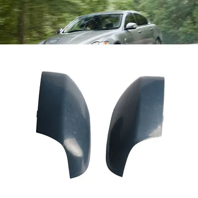 Pair Outside Door Side Rear View Mirror Cover Cap For VOLVO XC70 2007-2016 • $38.07