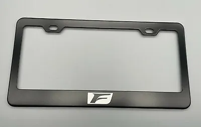 $11.50 • Buy Lexus F Sport Logo Black License Plate Frame Stainless Steel With Laser Engraved