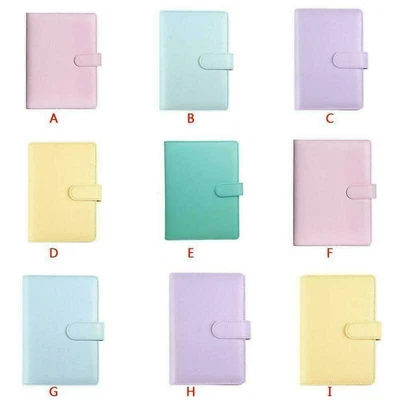£8.59 • Buy A5 A6 Classic Loose Leaf Ring Binder Notebook Planner Diary Cover  Fast