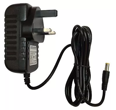 £8.89 • Buy Replacement Power Supply For The Yamaha Dd-55c Digital Drum Machine Adapter 12v