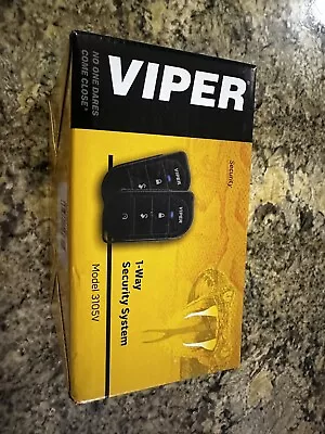 Viper 3105V Security System Keyless Car Alarm 2 Remotes Free Digital Tilt Sensor • $89.94