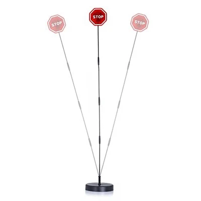 $26.12 • Buy Flashing LED Stop Sign For Garage Parking Assist, Parking Stopper For Garage,...
