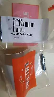 PACCAR PARTS Connector SEAL-16 GA PACKARD CN5025 5PK #A232 • $7.99