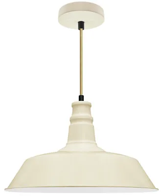 Retro Vintage Style Metal Ceiling Hanging Pendant Light Shade Modern Design Lamp • £26.99