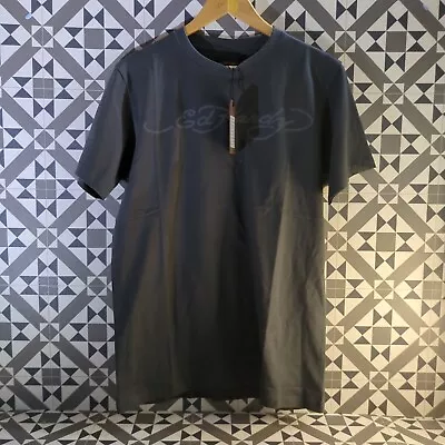 Ed Hardy Mens T Shirt VENOM Black Medium SS23 2022 Sample • £38