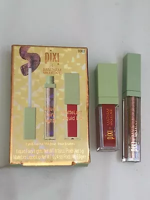 Pixi + Maryam Maquillage 2 Piece Eye & Lip LIT Kit Day NIB • $12