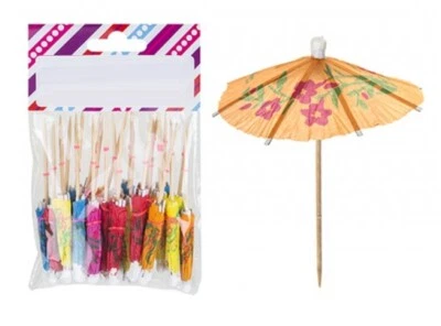 £3.79 • Buy Cocktail Umbrellas Party Drink Decoration Umbrella Birthday Wedding Jubilee 