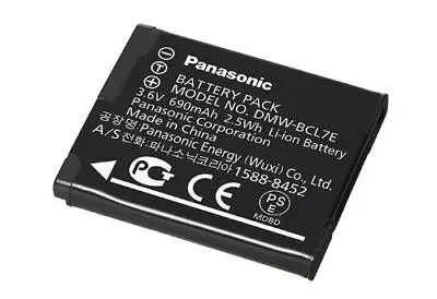Genuine Panasonic DMW-BCL7e Battery DMC-FH10 DMC-FS50 V S DMC-FH50 SZ9 FREE POST • £7.99