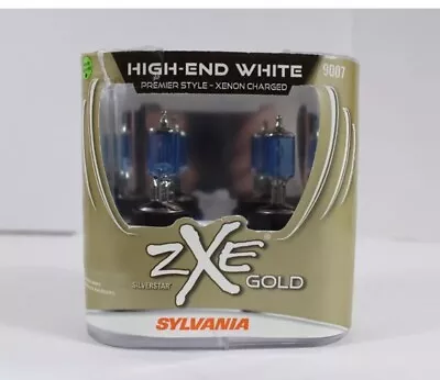 Sylvania Silverstar ZXe Gold 9007 Headlight Bulb 9007SZG.PB2 Two Lamps NEW • $27.99