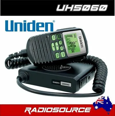 Uniden Uh5060 80 Channel Lcd Speaker Microphone Uhf Radio+cars Truck 4wd's • $270