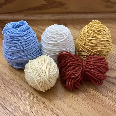 Plymouth Yarn DK MERINO SUPERWASH 100% Merino Wool - Lot Of Leftovers 5 Colors • $20