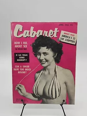 Cabaret Magazine April 1956 Meg Myles • $9.95
