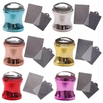 Stencils Silicone Stamper Scraper Set Tool For Ladies Woman Reusable • $5.70