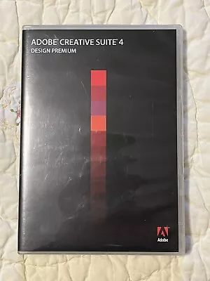 $299 • Buy Adobe Creative Suite 4 Design Premium (Photoshop InDesign Acrobat) CS4 - Windows