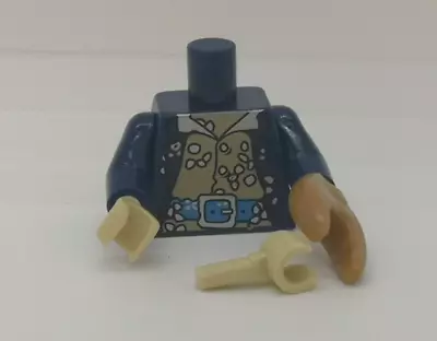 £2.20 • Buy Pirates Of The Caribbean Davy Jones Custom Printed Minifigure Torso With Hook