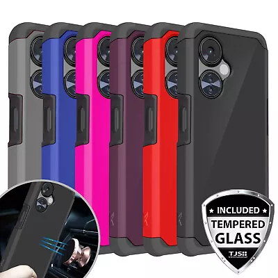 For OnePlus Nord N30 5G Phone Case Rubber Hard Hybrid Cover +Tempered Glass • $9.95