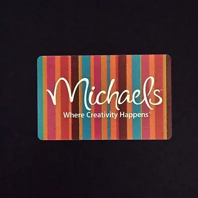 Michaels Color Lines 2010 NEW COLLECTIBLE GIFT CARD $0 #7083 • $3