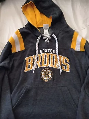 Size Large. Boston Bruins Hooded Sweatshirt  • $25