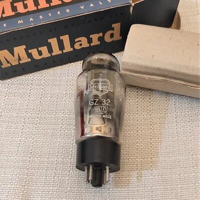 GZ32 Rectifier Tube Mullard 1358 Welded Plate D Getter Tested Strong And Balance • $154