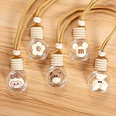 $16.14 • Buy 5PCS Car Hanging Diffuser Air Freshener Perfume Empty Bottle Container