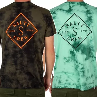 Salty Crew Men's Tippet Tie Dye Premium Tee T-Shirt • $18.99