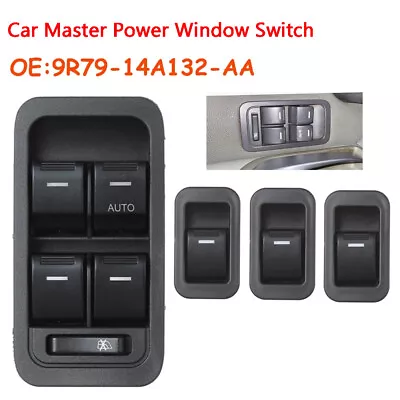 Car Power Window Master Switch Regulator Accessories Fit For Ford (1 Main + 3 Au • $35.71