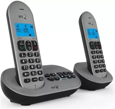 BT 3580 Twin Cordless Phone Home Landline Telephone Answer Machine • £44.99