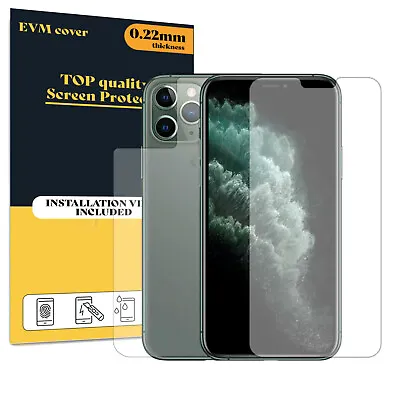 Screen Protector For Apple IPhone 11 Pro Front And Back TPU FILM Cover • £5.99