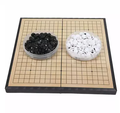 Oversized Magnetic Go Folding Magnetic Set Magnetic Chess Gomoku Board Game • $39.99