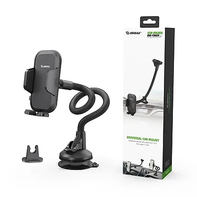 Truck Car Mount Long Arm Phone Holder Stand Windshield Dashboard For Cell Phone • $17.99